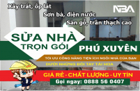 Báo giá sửa chữa cải tạo nhà ở huyện Phú Xuyên | Cập nhật mới nhất
