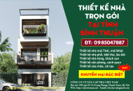 Bảng báo giá thiết kế nhà trọn gói tại tỉnh Bình Thuận mới cập nhật
