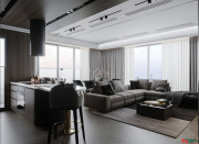 Thiết kế thi công nội thất căn hộ chung cư dự án Grand Sunlake Văn Quán