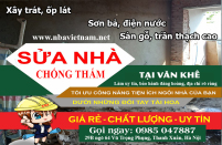 Báo giá sửa nhà chống thấm hiệu quả tại Văn Khê, Hà Đông mới nhất